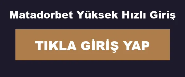 Matadorbet Yüksek Hızlı Giriş infografik